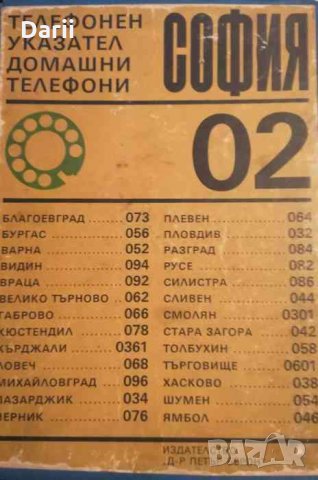 Национален телефонен указател: София 1983