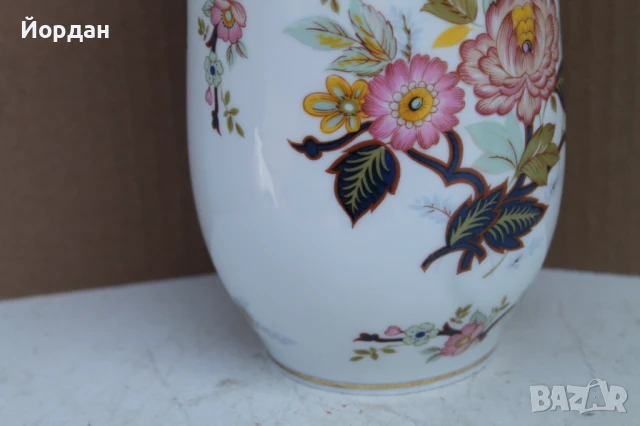 Немска порцеланова ваза, снимка 6 - Вази - 50606875