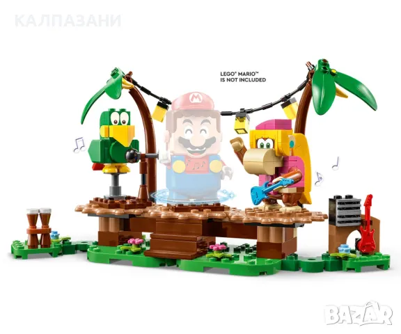 LEGO® Super Mario™ 71421 - Комплект с допълнения Dixie Kong's Jungle Jam, снимка 4 - Конструктори - 47774765