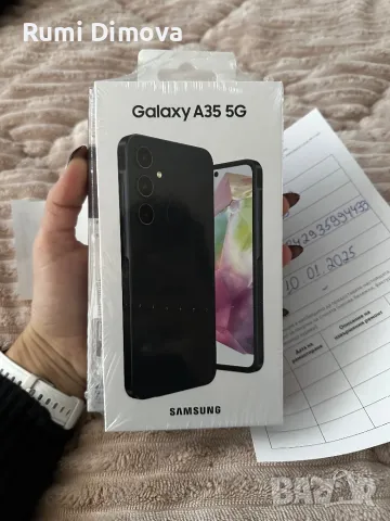 Samsung A35 5G Black, снимка 1 - Samsung - 48638466