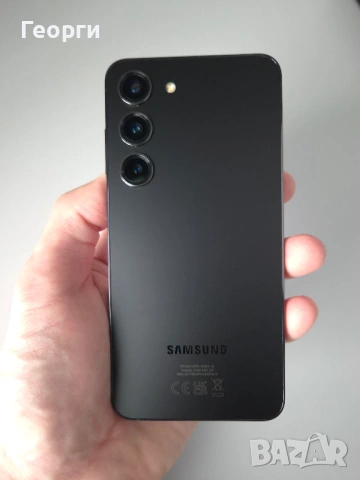 ОТЛИЧЕН! Samsung Galaxy S23, 256 GB, Black + 4 Кейса и 9 Протектора, снимка 9 - Samsung - 53608173