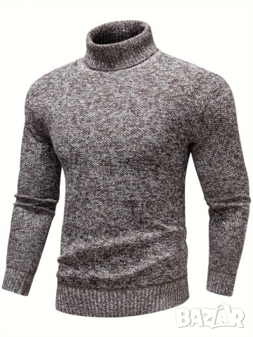 Мъжко плетено поло, снимка 3 - Пуловери - 44887506