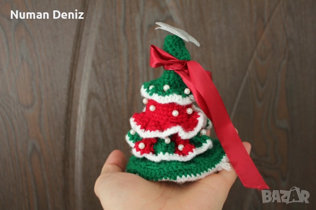 Коледна украса за елха (плетена); коледни подаръци, снимка 11 - Коледни подаръци - 52414328