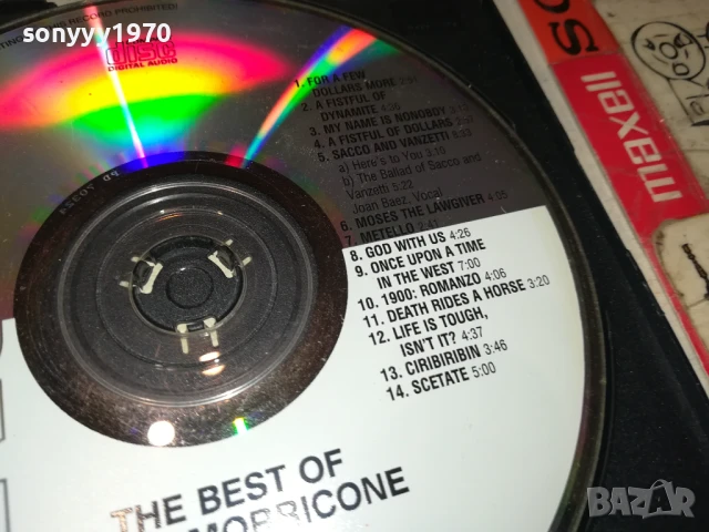 ENNIO MORRICONE CD 2907251031, снимка 9 - CD дискове - 51176032