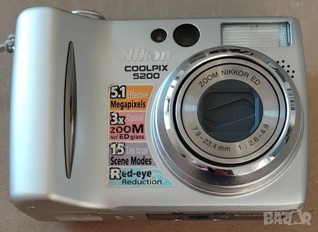 Цифров фотоапарат Nikon Coolpix 5200, снимка 4 - Фотоапарати - 52921874