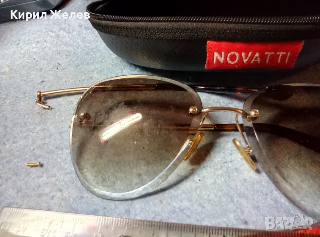 RITAL Маркови МОДНИ СЛЪНЧЕВИ ОЧИЛА РИТАЛ с НУЖДА от ЛЕК РЕМОНТ и с БОНУС - КАЛЪФ NOVATTI 47721, снимка 2 - Слънчеви и диоптрични очила - 47541392