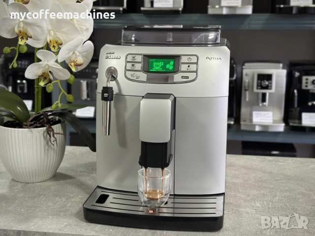 Кафемашина Saeco Intelia, снимка 2 - Кафемашини - 52846224