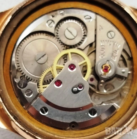 ПРОДАВАМ РЪЧЕН ШВЕЙЦАРСКИ МЕХАНИЧЕН ЧАСОВНИК - ADLON, снимка 5 - Антикварни и старинни предмети - 53498119