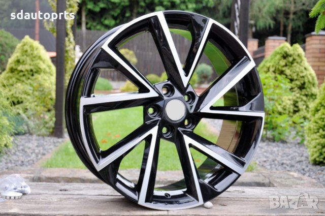 18" Джанти Шкода 5X112 Skoda VRS Octavia SuperB Kodiaq Yeti karoq, снимка 3 - Гуми и джанти - 33429847