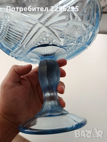 Стъклени фруктиери, снимка 6 - Декорация за дома - 51664626