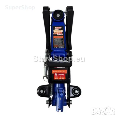 Нископрофилен Крик Крокодил 3 тона 85 – 380мм. с Въртяща Дръжка на 360° и Защита HAWEK HW-1141, снимка 5 - Други инструменти - 50096495