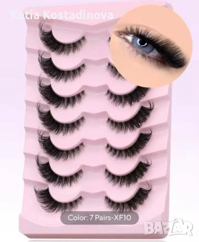 Мигли за грим тип котешко око