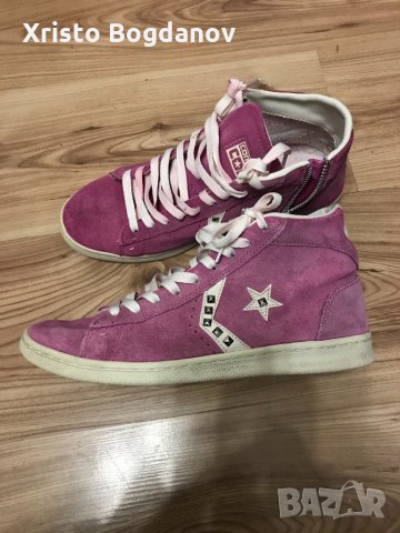 Дамски велурени кецове ,,Converse” номер 41, снимка 2 - Кецове - 32869445