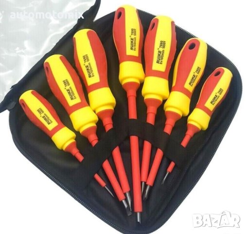 ОТВЕРТКИ С ВГРАДЕН ФАЗОМЕР,7БР - 7690, снимка 3 - Аксесоари и консумативи - 43393449