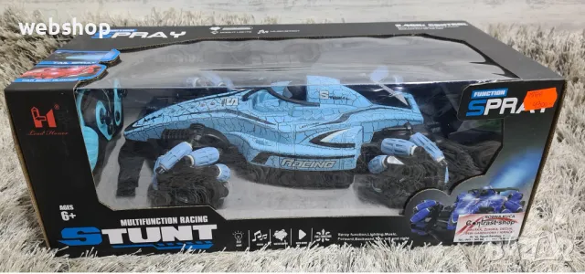 Мултифункционална Кола с дистанционно управление и функция Дим, снимка 1