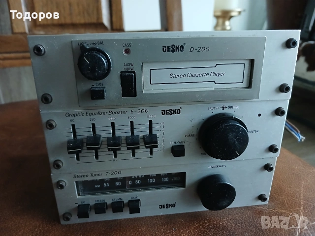 Ретро авто касетофон, тунер ,усилвател, еквилайзер , снимка 4 - Ресийвъри, усилватели, смесителни пултове - 53243486