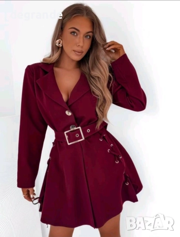 Стилна Дамска рокля, снимка 2 - Рокли - 52854027