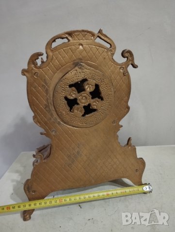 бароков каминен часовник, снимка 6 - Други ценни предмети - 42970567