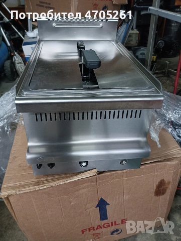 професионален газов фритюрник Visvardis