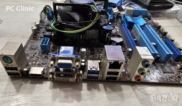 Asus P8H67-M LE + i5 2400 3.40Ghz + CPU Cooler LGA 1155 [Дънна платка + процесор + охладител], снимка 6 - Дънни платки - 49100419