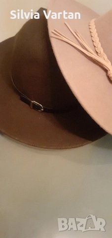 Дамска шапка капела, снимка 6 - Шапки - 52739454