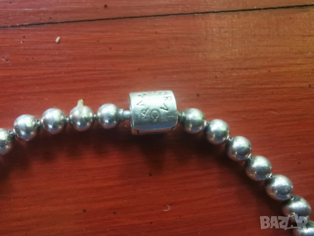 сребърна гривна Пандора PANDORA -2 БРОЯ И ВИСУЛКИ, снимка 2 - Гривни - 51626590