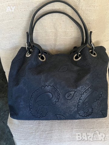 Дамска чанта естествена кожа 