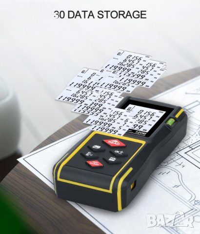 ПРОМО! Нова 6 в 1 Лазерна Ролетка до 50 метра , снимка 6 - Измервателни инструменти - 39728970