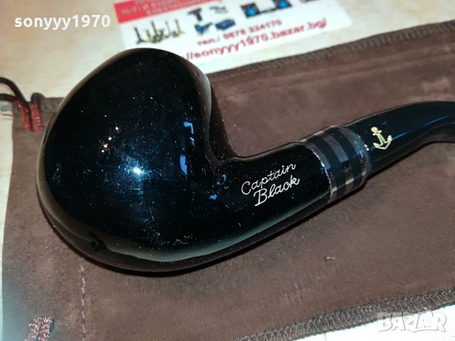 *луксозна лула captain black+КЕИС 2504211020, снимка 6 - Лули - 32671670