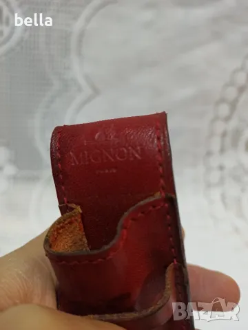 ПОСРЕБРЕНИ НЕМСКИ ПИСАЛКА И ХИМИКАЛ ,КАЛЪФ ТЕЛЕШКА КОЖА REYNOLD GERMANY, снимка 9 - Антикварни и старинни предмети - 47978587