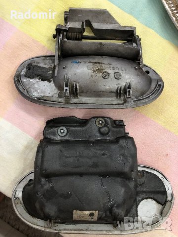 Сиви външни железни дръжки Бмв е39 , снимка 2 - Части - 43989841