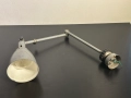 Соц Индустриална Сгъваема Лампа Винтидж, снимка 3