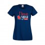 Дамска тениска Свети Валентин I Love You Forever, снимка 5