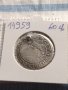 Сребърна монета 1/4 талер 1624г. Георг Вилхелм Кьониксберг Източна Прусия 14959, снимка 1