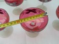 Стъклени чаши рисувани Бохемия , снимка 4