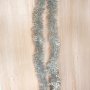 3225 Сребърен коледен гирлянд за украса, 200 x 7cm, снимка 2