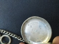 Стар джобен сребърен часовник, снимка 5