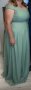 дамска рокля светло зелено мента, снимка 1