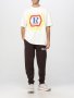 RHUDE Cream Grand Prix Hopps Logo Oversized Мъжка Тениска size S (M) и M (L), снимка 4