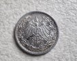  Монета  4 . Германия . ½ марка 1916 година. Сребро 0.900, снимка 2