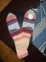 Детски ръчно плетени чорапи , снимка 2