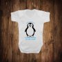 Бебешко боди с щампа пингвин 