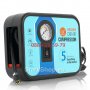  Електрически Автомобилен компресор 12V с фенер – 20см, снимка 2