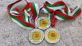 Лот 2 медала + плакет  Детски олимпийски игри , снимка 1 - Антикварни и старинни предмети - 16489630