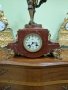 Превъзходен антикварен колекционерски френски каминен часовник , снимка 4