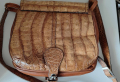 Ретро дамска чанта от крокодилска кожа, снимка 1 - Антикварни и старинни предмети - 44858079