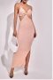 Дълга розова рокля, Барби рокля, Розова рокля, снимка 1 - Рокли - 43256767