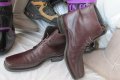 ЛУКС,КАТО НОВИ мъжки боти LUX, 41- 42,Kenneth Cole® REACTION® Men's brown Boots,100% ЕСТЕСТВЕНА кожа, снимка 6