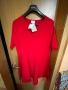 Червена рипсена рокля H&M - 2XL, снимка 2