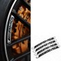 декорация за джанти Mercedes  AMG Edition Sport сиви или черни 4 броя метални стикери, снимка 4